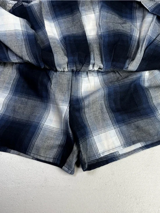 The Children's Place Blue and White Plaid Tiered Skirt with shorts, XXL 16
girls - Picture 7 of 9